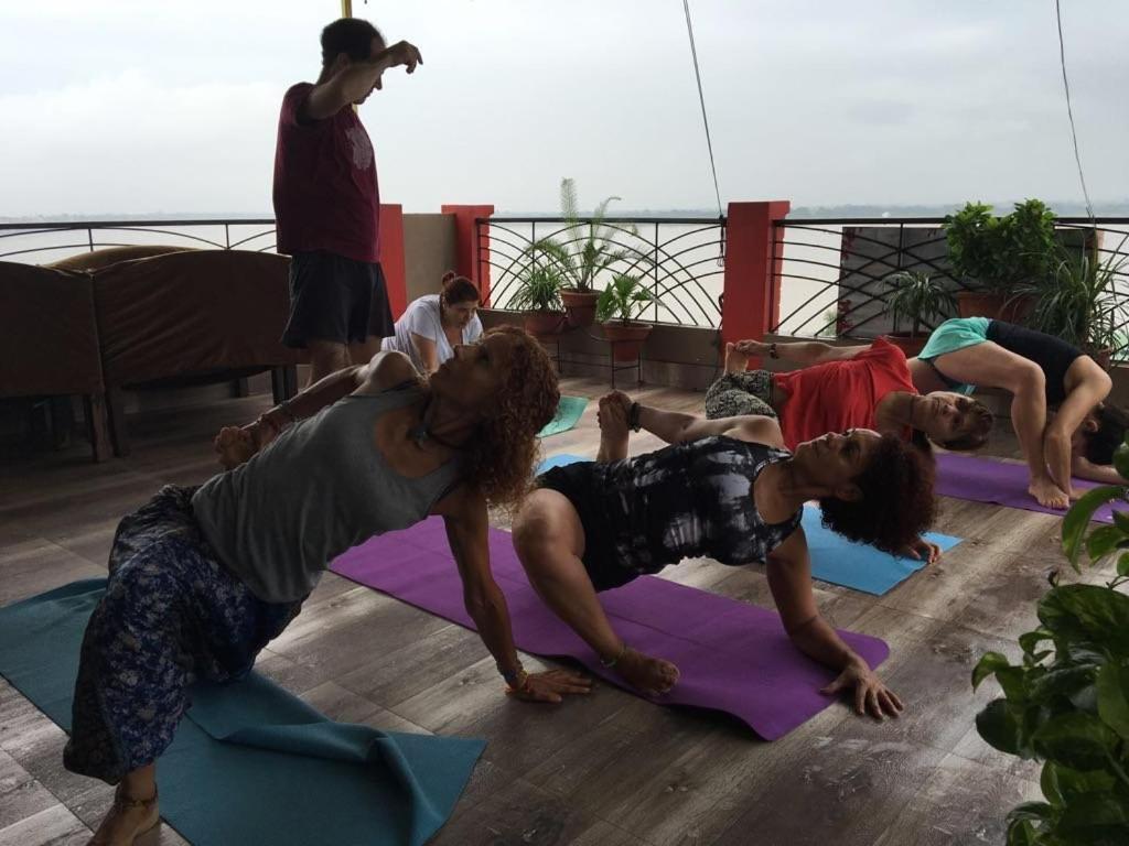 Backpackers Park Varanasi Bagian luar foto